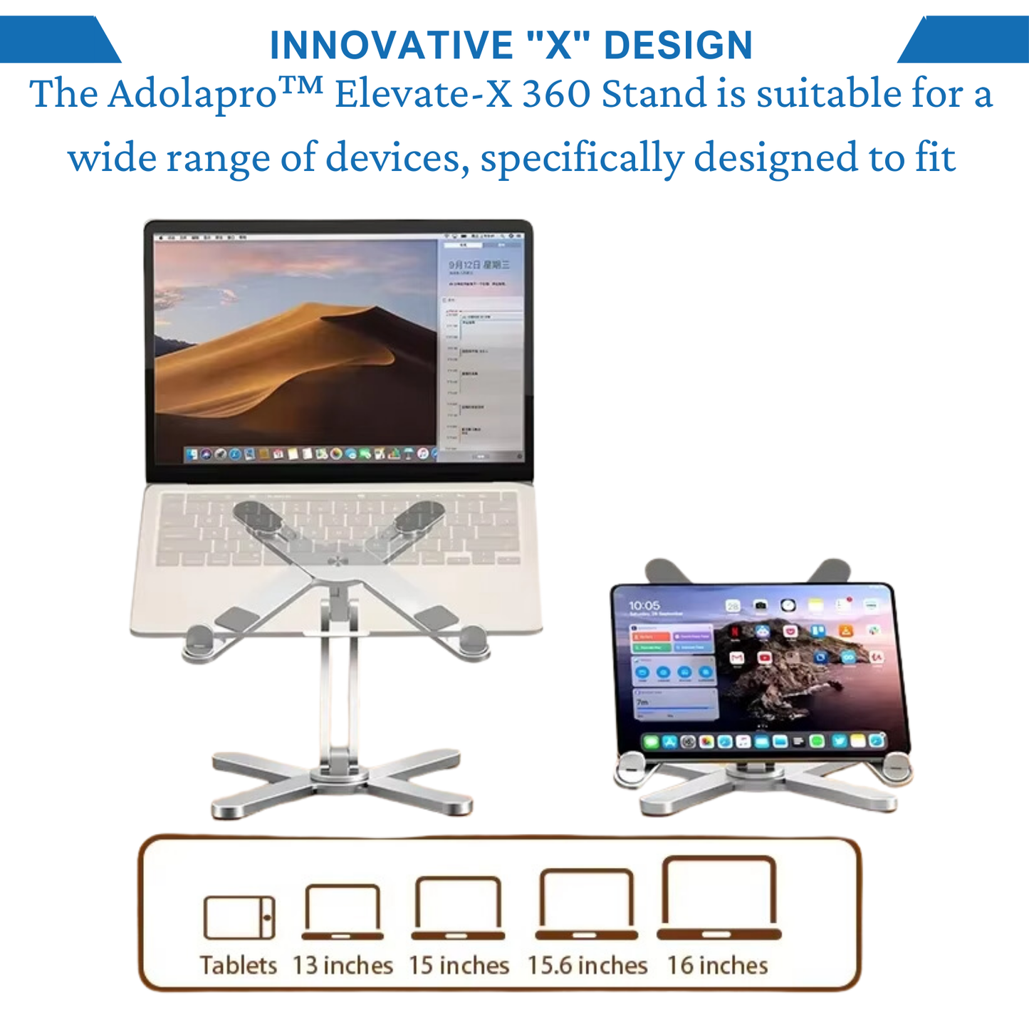 ขาตั้ง Adolapro™ Elevate-X 360