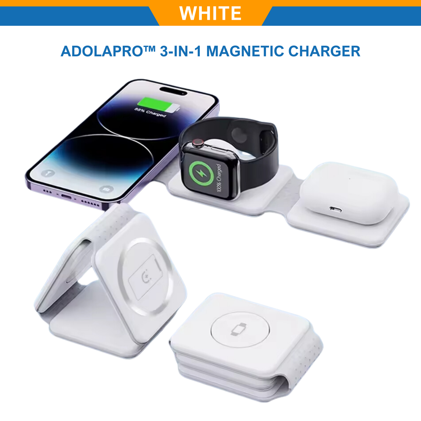 เครื่องชาร์จแม่เหล็ก Adolapro™ 3-in-1