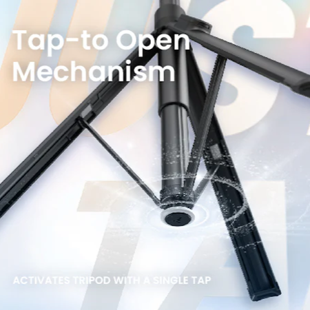 ขาตั้งกล้อง Adolapro™ JustTap 1.68M แบบเปิดอัตโนมัติ