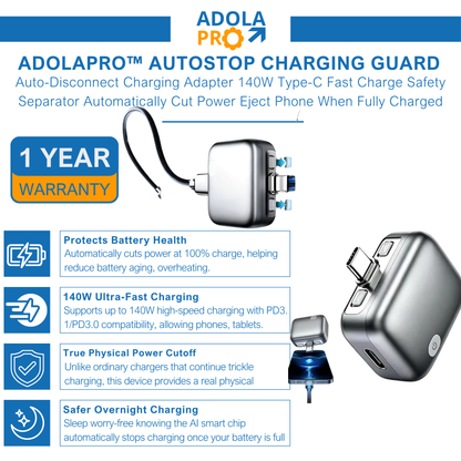 Adolapro™ AutoStop Charging Guard