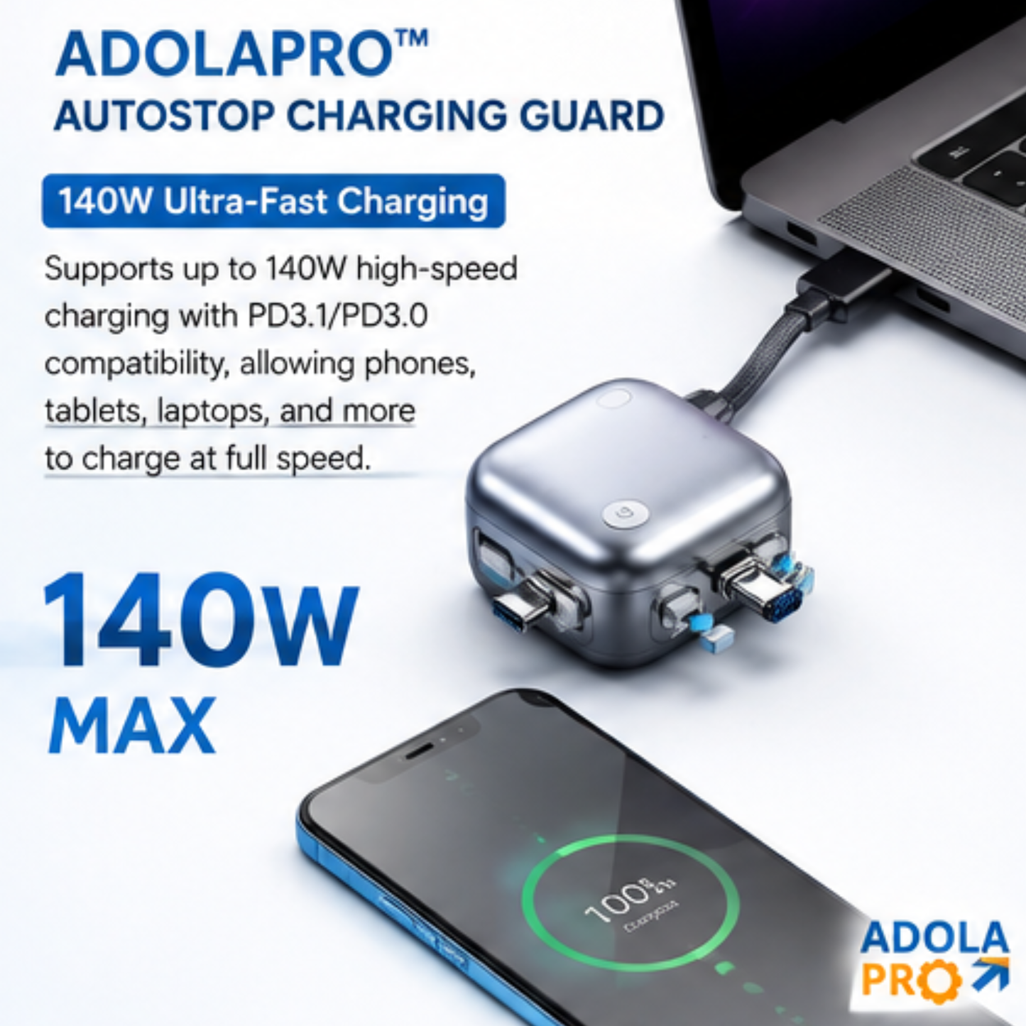 Adolapro™ AutoStop Charging Guard