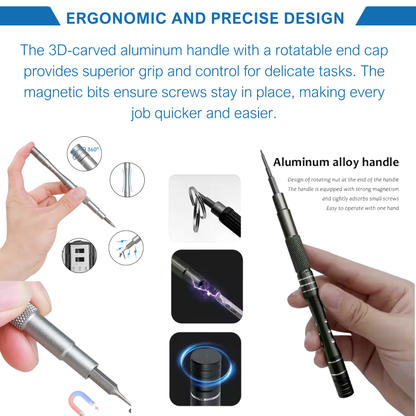 Adolapro™ 128-in-1 Magnetic Screwdriver Kit