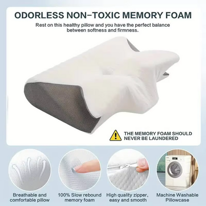 Adolapro™ OrthoRest – Memory Foam Neck Pillow